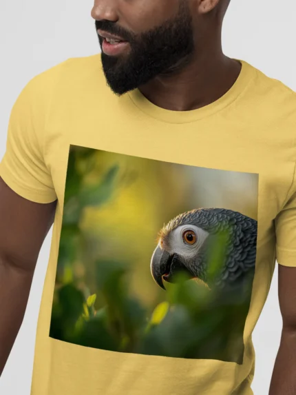 T-shirt AFRICAN GREY PARROT (#010) – Image 35