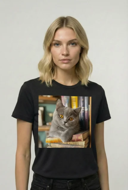 T-shirt BRITISH SHORTHAIR (#010) – Image 2