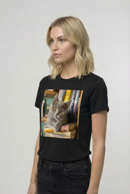 T-shirt BRITISH SHORTHAIR (#010) – Image 3