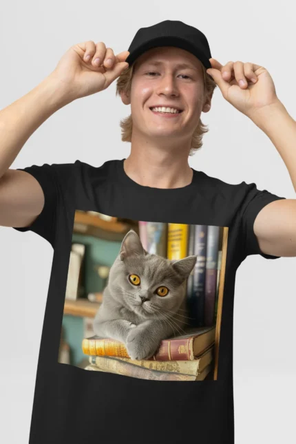 T-shirt BRITISH SHORTHAIR (#010) – Image 4