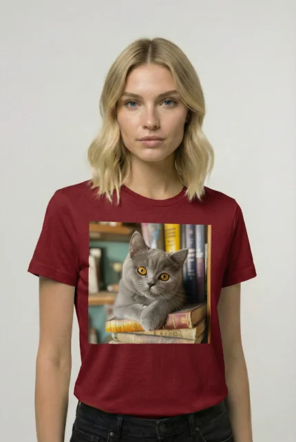T-shirt BRITISH SHORTHAIR (#010) – Image 7