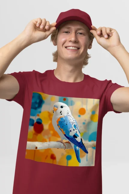 T-shirt BUDGERIGAR (#010) – Image 9