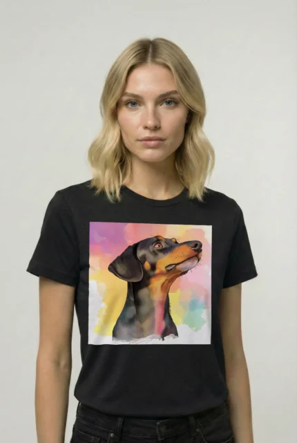 T-shirt DACHSHUND (#010) – Image 2