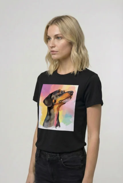 T-shirt DACHSHUND (#010) – Image 3
