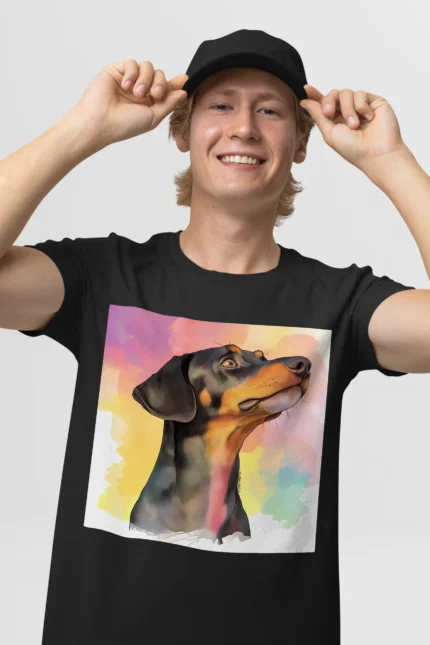 T-shirt DACHSHUND (#010) – Image 4