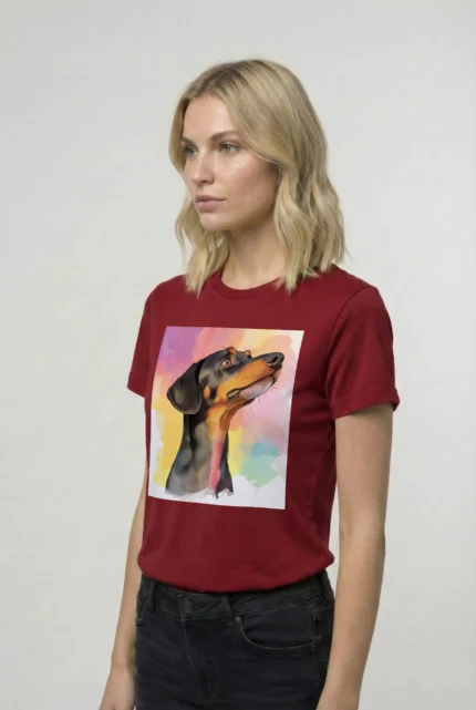 T-shirt DACHSHUND (#010) – Image 8