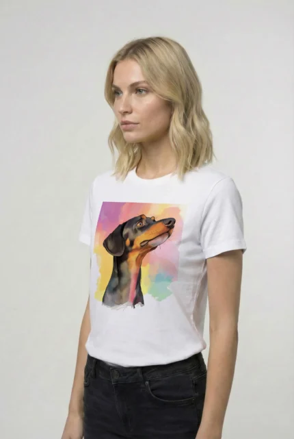 T-shirt DACHSHUND (#010) – Image 28