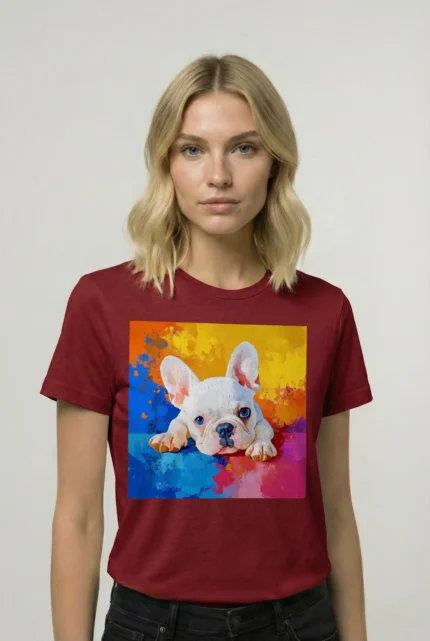 T-shirt FRENCH BULLDOG (#010) – Image 7