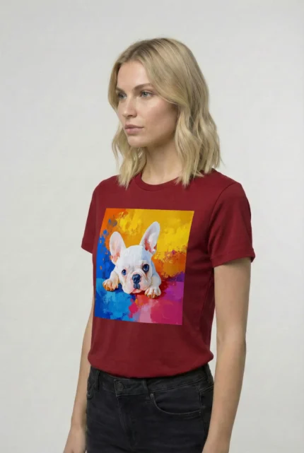 T-shirt FRENCH BULLDOG (#010) – Image 8