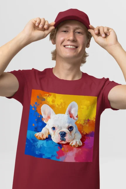 T-shirt FRENCH BULLDOG (#010) – Image 9