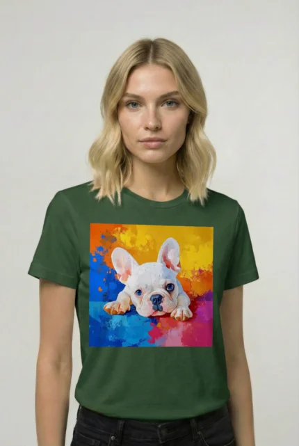 T-shirt FRENCH BULLDOG (#010) – Image 12