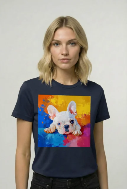 T-shirt FRENCH BULLDOG (#010) – Image 17