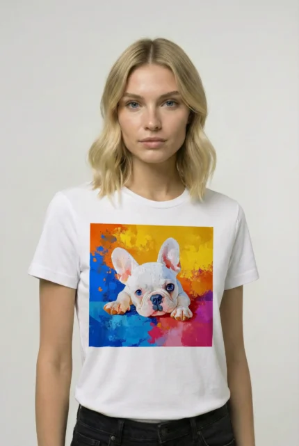 T-shirt FRENCH BULLDOG (#010) – Image 27
