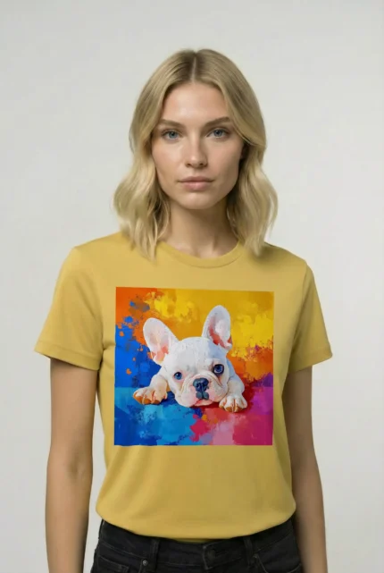 T-shirt FRENCH BULLDOG (#010) – Image 32