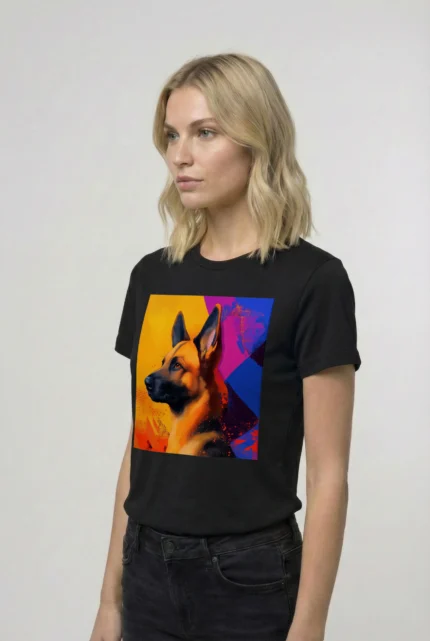 T-shirt GERMAN SHEPHERD (#010) – Image 3
