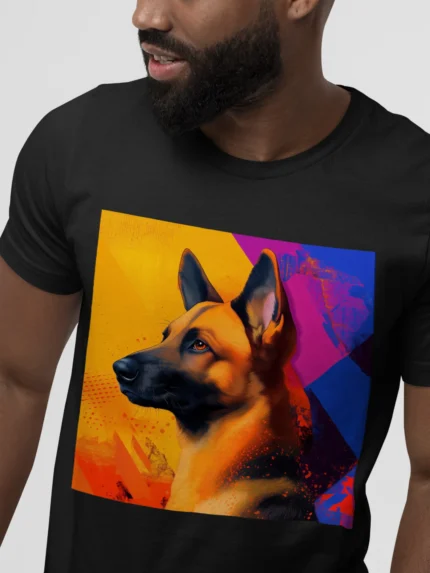 T-shirt GERMAN SHEPHERD (#010) – Image 5