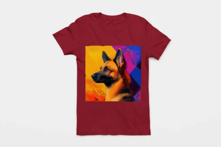 T-shirt GERMAN SHEPHERD (#010) – Image 6