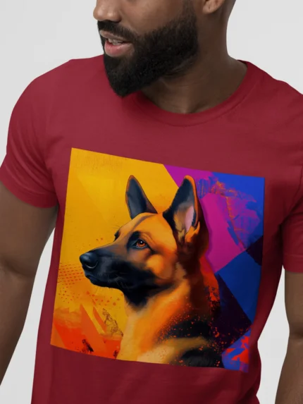 T-shirt GERMAN SHEPHERD (#010) – Image 10