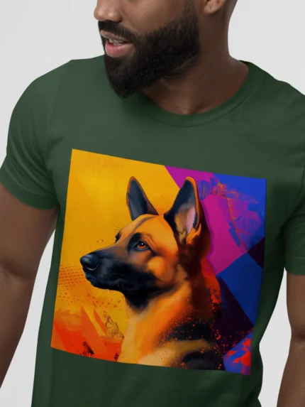 T-shirt GERMAN SHEPHERD (#010) – Image 15