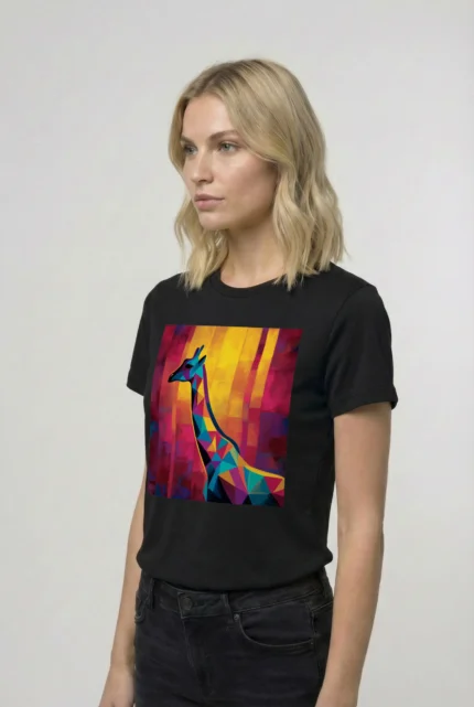 T-shirt GIRAFFE (#010) – Image 3