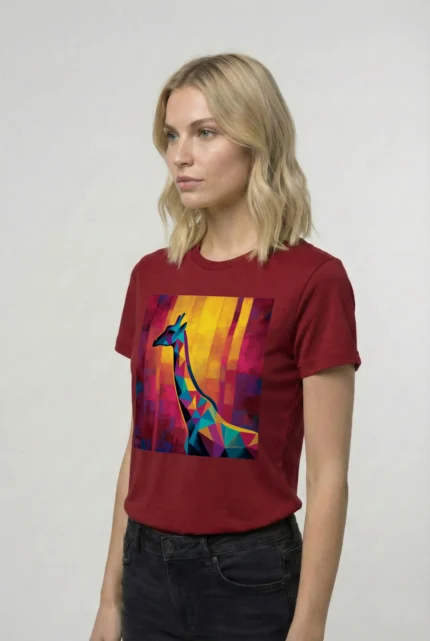 T-shirt GIRAFFE (#010) – Image 8