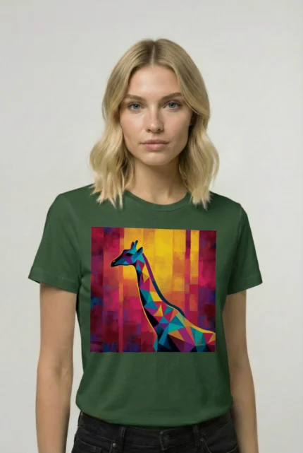 T-shirt GIRAFFE (#010) – Image 12