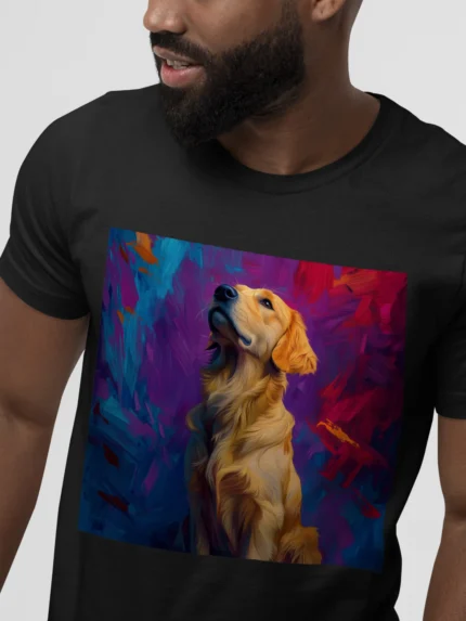 T-shirt GOLDEN RETRIEVER (#010) – Image 5