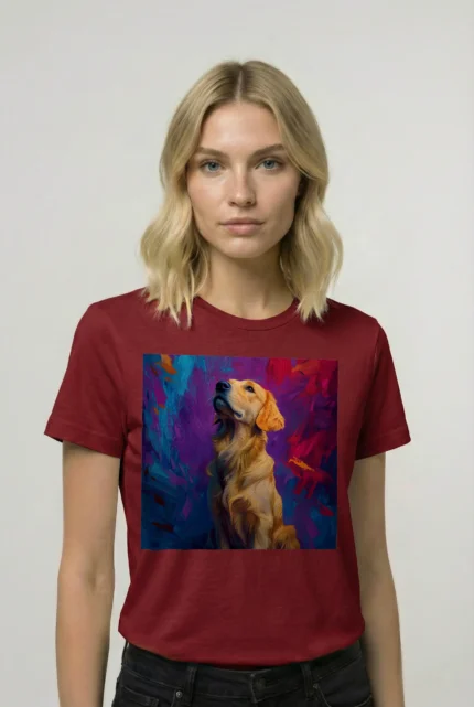 T-shirt GOLDEN RETRIEVER (#010) – Image 7