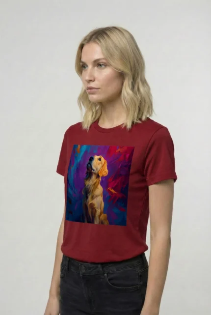 T-shirt GOLDEN RETRIEVER (#010) – Image 8