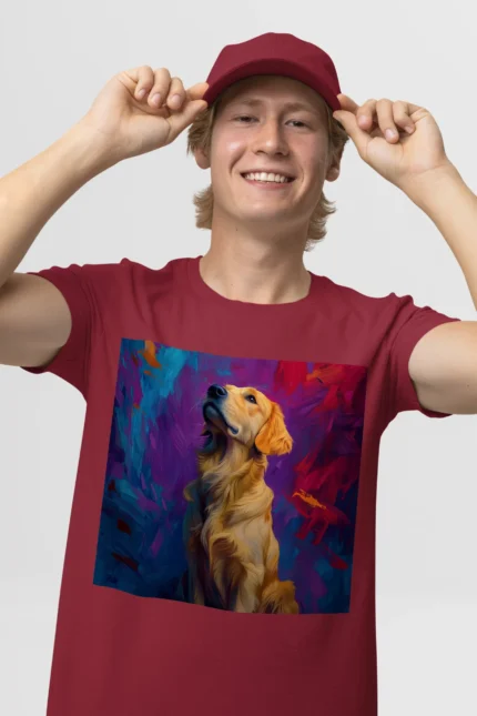 T-shirt GOLDEN RETRIEVER (#010) – Image 9