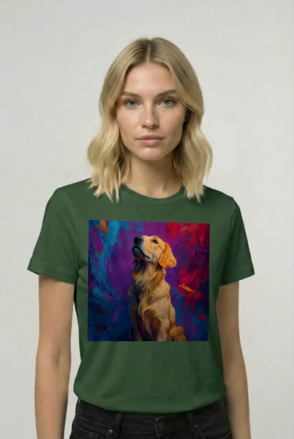 T-shirt GOLDEN RETRIEVER (#010) – Image 12