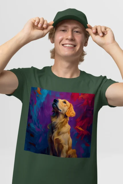 T-shirt GOLDEN RETRIEVER (#010) – Image 14