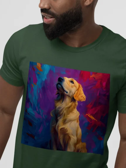 T-shirt GOLDEN RETRIEVER (#010) – Image 15