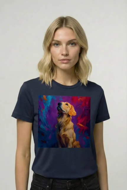 T-shirt GOLDEN RETRIEVER (#010) – Image 17