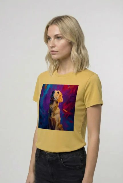 T-shirt GOLDEN RETRIEVER (#010) – Image 33