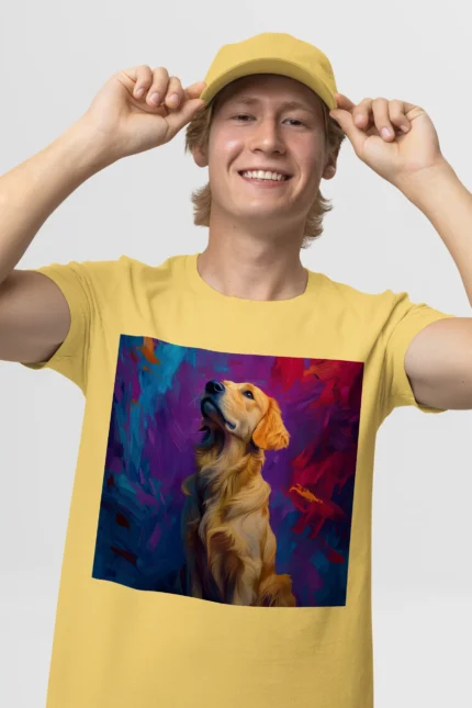 T-shirt GOLDEN RETRIEVER (#010) – Image 34