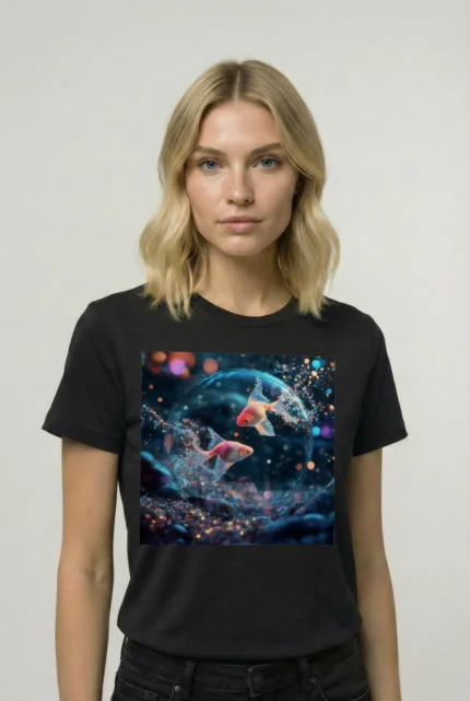 T-shirt GOLDFISH (#010) – Image 2