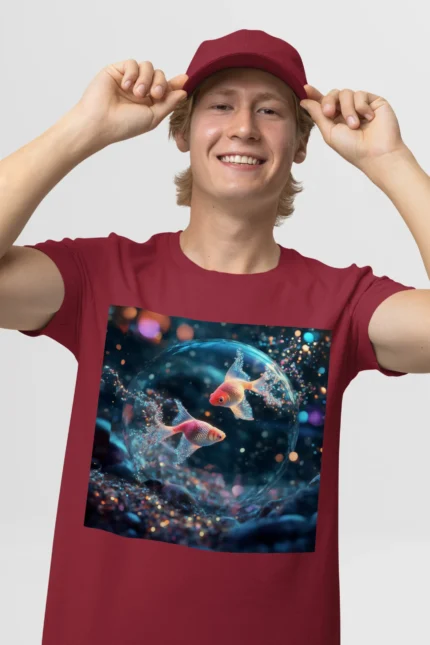 T-shirt GOLDFISH (#010) – Image 9