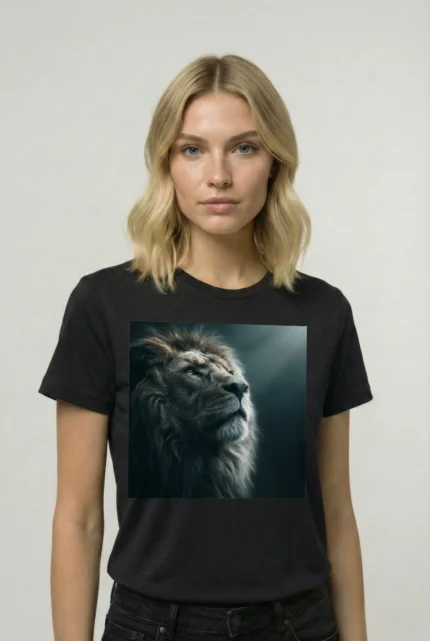 T-shirt LION (#010) – Image 2