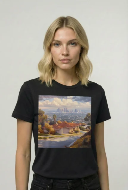 T-shirt LOS ANGELES (#010) – Image 2