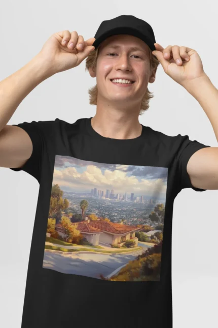 T-shirt LOS ANGELES (#010) – Image 4