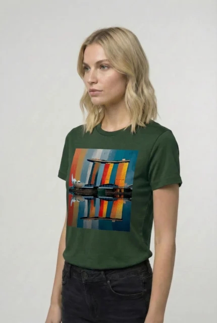 T-shirt SINGAPOUR (#010) – Image 13