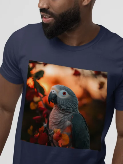T-shirt AFRICAN GREY PARROT (#011) – Image 20