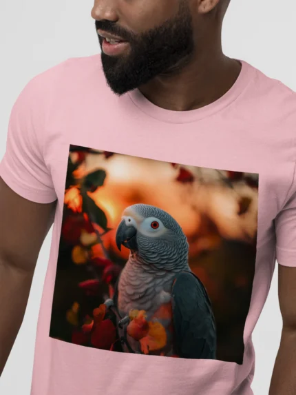 T-shirt AFRICAN GREY PARROT (#011) – Image 25