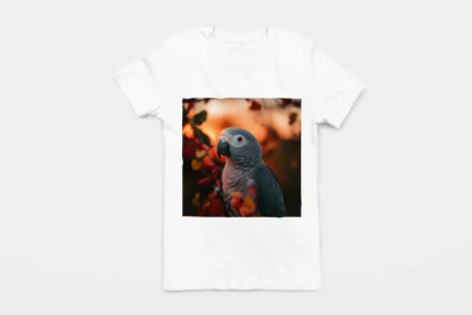T-shirt AFRICAN GREY PARROT (#011) – Image 26