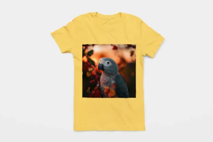 T-shirt AFRICAN GREY PARROT (#011) – Image 31