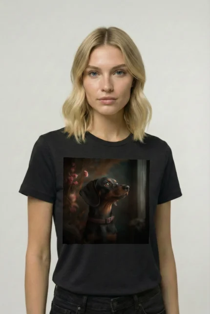 T-shirt DACHSHUND (#011) – Image 2