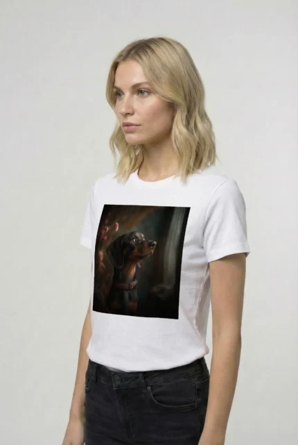 T-shirt DACHSHUND (#011) – Image 28