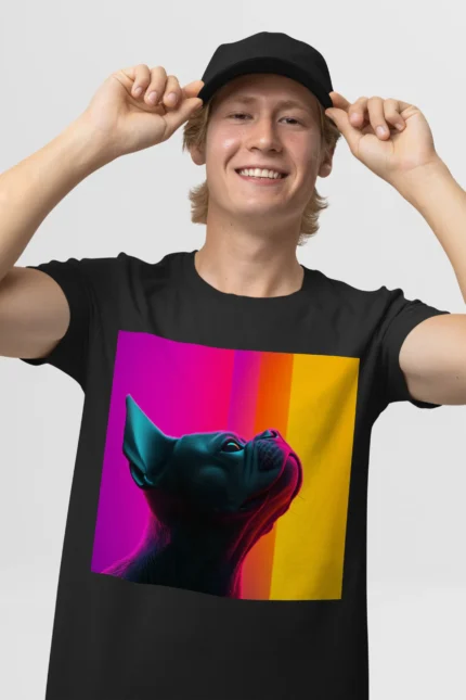 T-shirt FRENCH BULLDOG (#011) – Image 4
