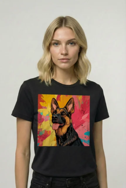 T-shirt GERMAN SHEPHERD (#011) – Image 2